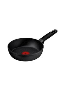 Bratpfanne Tefal "Excell'Cook", schwarz, B:20,6cm H:7,7cm L:37,1cm &Oslash;:20cm, Pfannen, Bratpfanne, leistungsstarke Keramikversiegelung, induktionsgeeignet, Thermo-Signal
