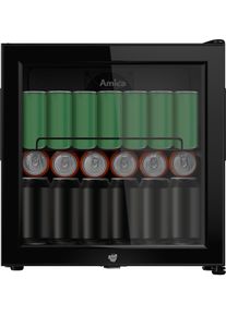 Amica Getr&auml;nkek&uuml;hlschrank "FK 341 150 S", Energieeffizienz: C, schwarz, Rechtsanschlag, wechselbar, K&uuml;hlschr&auml;nke, perfekte K&uuml;hlung dank professioneller Ausstattung, Getr&auml;nkek&uuml;hlschrank