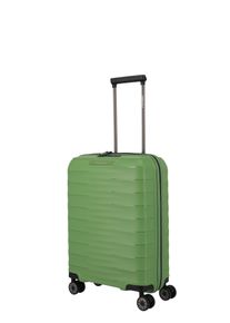 Trolley Travelite "MOOBY Koffer Hartschale", Damen, Gr. B/H/T: 40cm x 55cm x 20cm 39 l, gr&uuml;n, Polypropylen, Koffer Trolley, mit TSA-Schloss und kratzresistenter Oberfl&auml;che &ndash; leicht und robust