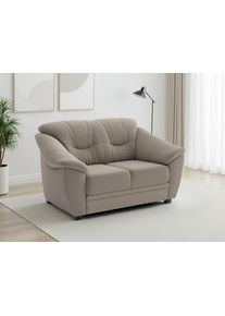 Sit & More 2-Sitzer SIT & MORE "Savona", taupe, B:148cm H:90cm T:90cm, Sofas, 2-Sitzer, mit Federkern