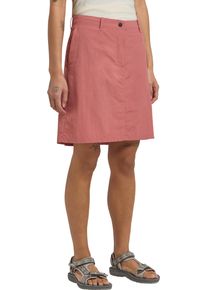 Sommerrock Jack Wolfskin "TIHAMA SKORT W", Damen, Gr. 38, rot (mineral rot), Obermaterial: 100% Polyamid, R&ouml;cke Sommerrock, mit Taschen, atmungsaktives TEXADRI FULL DULL NYLON PLAIN WEAVE-Gewebe