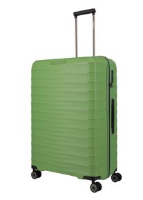 Trolley Travelite "MOOBY Koffer Hartschale", Damen, Gr. B/H/T: 51cm x 77cm x 30cm 106 l, gr&uuml;n, Polypropylen, Koffer Trolley, mit TSA-Schloss und kratzresistenter Oberfl&auml;che &ndash; leicht und robust