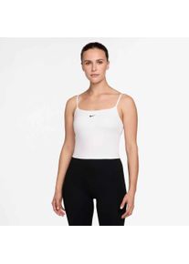 Sport-BH Nike "W NK ONE DF BRA TANK", Damen, Gr. M, N-Gr, wei&szlig; (wei&szlig;, schwarz), Obermaterial: 80% Polyester, 20% Elasthan, BHs Sport-BH, ohne B&uuml;gel, f&uuml;r Fitness und vielseitige Aktivit&auml;ten