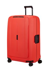 Hartschalen-Trolley Samsonite "ESSENS, verschiedene Gr&ouml;&szlig;en und Farben", Damen, Gr. B/H/T: 56cm x 81cm x 34cm 140 l, lava, Polypropylen, Strukturmuster, Koffer Hartschalen-Trolley, mit robustem Polypropylen-Geh&auml;use, mit mehreren F&auml;chern