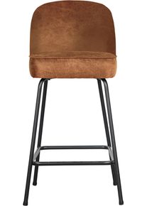 Hochstuhl Woood "Stockholm", braun (cognac), B:50cm H:89cm T:55cm, St&uuml;hle, Hochstuhl, Hohe Verschlei&szlig;festigkeit, Tragkraft 100 kg