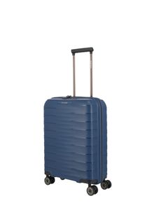 Trolley Travelite "MOOBY Koffer Hartschale", Damen, Gr. B/H/T: 40cm x 55cm x 20cm 39 l, navy, Polypropylen, Koffer Trolley, mit TSA-Schloss und kratzresistenter Oberfl&auml;che &ndash; leicht und robust