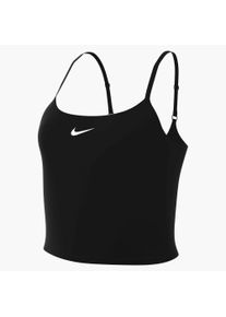 Sport-BH Nike "W NK ONE DF BRA TANK", Damen, Gr. M, N-Gr, schwarz (schwarz, wei&szlig;), Obermaterial: 80% Polyester, 20% Elasthan, BHs Sport-BH, ohne B&uuml;gel, f&uuml;r Fitness und vielseitige Aktivit&auml;ten
