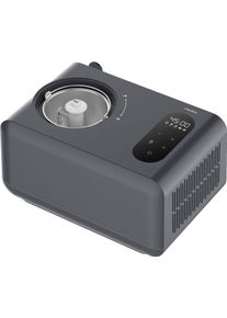 Medion Eismaschine "MD 100087", grau, B:39,8cm H:22,7cm T:28,6cm, Eismaschinen, Mixen, Eis, Joghurt oder Slush zubereiten, Eis nachk&uuml;hlen, Eismaschine