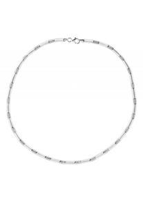 Adelia&acute;s Edelstahlkette ADELIA&acute;S "Adelia's Damen 925 Silber Halskette mit Zirkonia 45 cm" Gr. 45, silber, Halsketten, Damen, Silber 925 (Sterlingsilber), Edelstahlkette