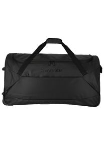 Reisetasche Travelite "BASICS L, verschiedene Ausf&uuml;hrungen und Farben", Damen, Gr. B/H/T: 71cm x 37cm x 37cm, schwarz, Tarpaulin, Taschen Reisetasche, Freizeittasche Sporttasche wasserabweisend Kantenschutz