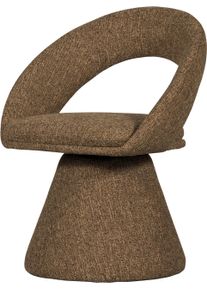 Esszimmerstuhl Woood "Winter mit Drehmechanismus und Gewebtem Bezug B 63 x T 57 x H 80 cm", sand melange, B:63cm H:80cm T:57cm, Holzwerkstoff, St&uuml;hle, Esszimmerstuhl, Hohe Verschlei&szlig;festigkeit, vormontiert geliefert, Tragkraft 120 kg
