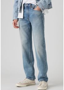 Levi's Straight-Jeans LEVI'S "505", Herren, Gr. 30, L&auml;nge 32, best day ever, Denim/Jeans, Obermaterial: 100% Baumwolle, regular fit lang, Jeans Straight-Jeans, REGULAR