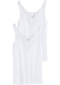 Achselhemd Speidel "Natalie", Damen, Gr. 48, N-Gr, wei&szlig;, Feinripp, Obermaterial: 100% Baumwolle, unifarben, bequem, tiefer V-Ausschnitt, Unterhemden Achselhemd, Baumwolle, eng, bequem, V-Ausschnitt, feminin, vielseitig
