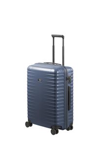 Trolley "UPGRADE Koffer Hartschale", Damen, Gr. B/H/T: 46cm x 65cm x 26cm 68 l, blau (midnight blau), Polycarbonat, TITAN - MADE IN GERMANY, Koffer Trolley, mit kratzresistenter Oberfl&auml;che und cleverer Innenaufteilung