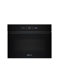 Bauknecht Backofen mit Mikrowelle "BCW56HMSK", schwarz, B:55,9cm H:45,5cm T:54,3cm, Back&ouml;fen, SoftClose-T&uuml;r, Dynamic Steam, Schnellstart, Brot-Auftaufunktion, Backofen mit Mikrowelle
