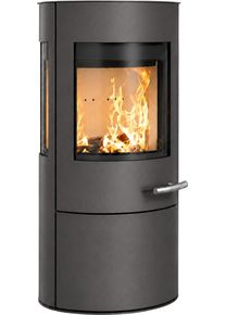 Haas & Sohn HAAS + SOHN Kaminofen "VITUS.l MOONLIGHT, Exklusiv, Lieferung bis ins Wohnzimmer", Energieeffizienz: A+, grau, Kamin&ouml;fen, NEU in der Farbe Moonlight grau, Kaminofen