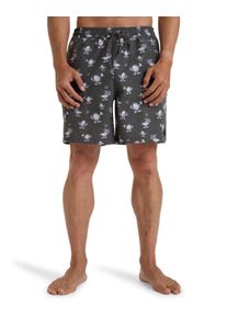 Boardshorts Billabong "Wasted Times 18.5", Herren, Gr. M, grau (raven), Obermaterial: 72% Polyester, 20% Baumwolle, 8% Elasthan., Hosen Boardshorts