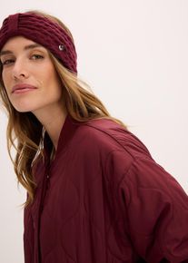 Pannband med kashmir - brun - storlek Onesize - bonprix