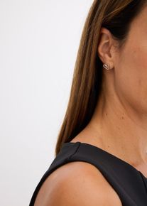 Hj&auml;rtformade &ouml;rh&auml;ngen - silver - storlek Onesize - bonprix