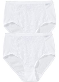 Formslip Speidel "Shape", Damen, Gr. 44, wei&szlig;, Obermaterial: 92% Baumwolle, 8% Elasthan, unifarben, Unterhosen Formslip, feminin, bequem, elegant, figurbetonend, Baumwollmix
