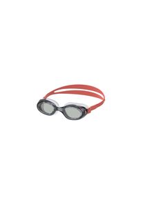 Schwimmbrille Speedo "Futura Hydrospex", rot (Speedo schwarz, steel), Sportbrillen, - (110), Schwimmbrille, mit weichen Dichtungen