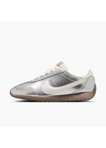 Sneaker Nike Sportswear "W PACIFIC", Damen, Gr. 42, silber (metallic silber, sail, mink braun), Synthetik, Schuhe Sneaker