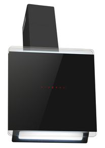 Amica Kaminhaube "KHF 695 601 S", Energieeffizienz: A++, wei&szlig;, neutral, B:60cm H:142cm T:48cm, Dunstabzugshauben, Edles Schwarz, LED-Stripe &ndash; per Geste alles im Blick, Kaminhaube