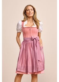 Kr&uuml;ger Dirndl KR&Uuml;GER "Dirndl Quinta (60cm)", Damen, Gr. 46, N-Gr, rosa, Obermaterial: 64% Polyester PES. 36% Baumwolle CO., Kleider Dirndl