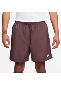 Shorts Nike Sportswear "Nike Club Men's Woven Flow Shorts", Herren, Gr. 3XL, N-Gr, tattoo, wei&szlig;, Web, Obermaterial: 100% Polyester, unifarben, kniefrei, Hosen Shorts, mit Eingrifftaschen und Ges&auml;&szlig;tasche, schnell trocknend, pflegeleicht