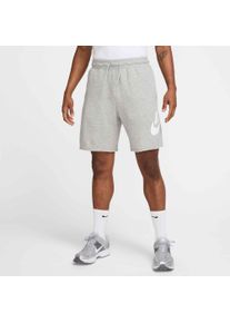 Shorts Nike Sportswear "M NK CLUB ALUMNI FT SHORT", Herren, Gr. XL, N-Gr, grau (dk grau heat), Obermaterial: 58% Baumwolle, 23% Viskose, 19% Polyester, Hosen Shorts, mit Ges&auml;&szlig;tasche, atmungsaktives Material, aus French Terry