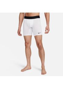 Trainingstights Nike "PRO DRI-FIT MEN'S " SHORTS", Herren, Gr. L, N-Gr, wei&szlig;, schwarz, Obermaterial: 90% Polyester, 10% Elasthan, Hosen Trainingstights, mit elastischem Bund, aus Polyester und Elasthan