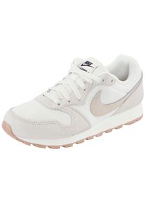 Sneaker Nike Sportswear "MD Runner 2 SE", Damen, Gr. 38,5, beige (coconut milk, sail, schwarz, linen), Leder, Textil, Schuhe Sneaker
