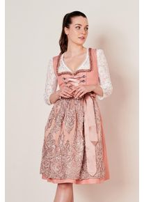 Kr&uuml;ger Dirndl KR&Uuml;GER "Dirndl Atenea (60cm)", Damen, Gr. 38, N-Gr, rosa, Obermaterial: 63% Polyester PES. 37% Baumwolle CO. Einsatz: Obermaterial: 100% Polyester PES., Kleider Dirndl