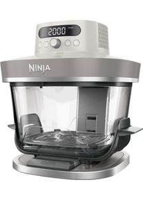 Ninja Hei&szlig;luftfritteuse "CRISPi PRO 7-in-1 Glas-Air-Fryer - Beige AS101EULG", beige, B:30,5cm H:33,2cm T:29,8cm, Fritteusen, 7 Kochfunktionen, Vorbereitung, Zubereitung + Aufbewahrung von Speisen, Hei&szlig;luftfritteuse
