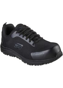 Sicherheitsschuh Skechers "ULMUS" Gr. 41, schwarz, 41, Textil, Schuhe, Sicherheitsschuh, S3 + ESD, durchtrittsicher, bequem und elektrisch ableitend