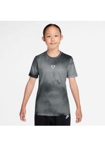 Fu&szlig;balltrikot Nike "K NK DF ACD+ SS TOP GX AOP", Kinder, Gr. XL (164/170), grau (schwarz, smoke grau, wei&szlig;), Obermaterial: 100% Polyester, Trikots Fu&szlig;balltrikot