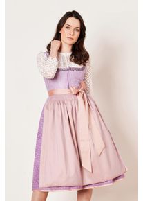Kr&uuml;ger Dirndl KR&Uuml;GER "Dirndl Amaya (70cm)", Damen, Gr. 40, N-Gr, lila, Obermaterial: 62% Polyester PES. 38% Baumwolle CO. Einsatz: 62% Polyester PES. 38% Baumwolle CO. Obermaterial: 62% Polyester PES. 38% Baumwolle CO., Kleider Dirndl