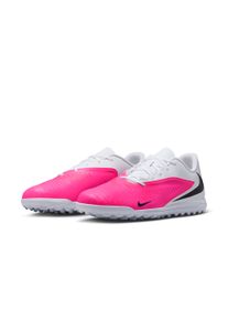 Fu&szlig;ballschuh Nike "PHANTOM 6 LOW CLUB TF T", Herren, Gr. 42,5, pink (multi, color, schwarz), Synthetik, Schuhe Fu&szlig;ballschuh, Ideal f&uuml;r den Einsatz auf kurzen Kunstrasenpl&auml;tzen