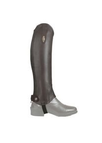 Brogini Volwassen uniseks Vicenza Grain Leather Gaiters (Bruin)