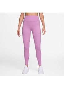Trainingstights Nike "W NK DF ONE HR TIGHT USEAM", Damen, Gr. M, N-Gr, lt magenta, w, Obermaterial: 80% Polyester, 20% Elasthan, Hosen Trainingstights, schnell trocknendes Material, atmungsaktiv, mit elastischem Bund