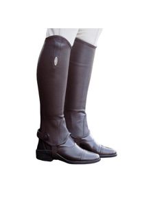 Brogini Volwassen uniseks Vicenza Leather Tall Gaiters (Zwart)