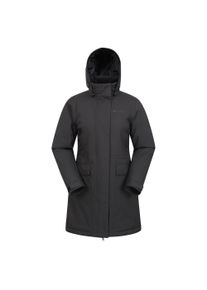 Mountain Warehouse Dames/Dames Rain On Waterdichte Gewatteerde Jas (Zwart)