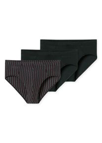 Minislip Schiesser "95/5 Essentials", Herren, Gr. 9, schwarz (909, sonstiges), Single Jersey, Obermaterial: 95% Baumwolle, 5% Elasthan, k&ouml;rpernah, Unterhosen Minislip, ohne Eingriff, ultra bequem