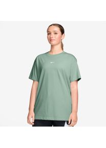T-Shirt Nike Sportswear "W NSW CLASSIC SS TEE", Damen, Gr. XL, steam, Jersey, Obermaterial: 100% Baumwolle, normal, Rundhals, Shirts T-Shirt, Kurzarm, mit Rundhalsausschnitt, aus Baumwoll-Jersey, normale L&auml;nge
