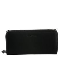 Geldb&ouml;rse "Emilie", Damen, schwarz, Leder, MARC O'POLO ACCESSORIES, Kleinlederwaren Geldb&ouml;rse, Damen Geldbeutel, Portemonnaie, Money Pocket mit Rei&szlig;verschluss