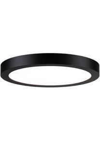 Paulmann LED Panel "Abia", schwarz, 1, &Oslash; 30cm H: 3cm, 1 Stk., Leuchten, LED Panel