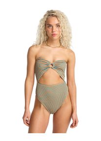 Schwimmanzug Billabong "Summer High Andrew One-Piece", Damen, Gr. XL, bunt (bay blau), Obermaterial: 70% Polyester, 22% Polyester, 8% Elasthan., Badeanz&uuml;ge Schwimmanzug