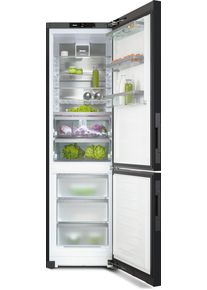Miele K&uuml;hl-/Gefrierkombination "KFN 4898 A-20 D", Energieeffizienz: A, schwarz (schwarzsteel), Rechtsanschlag, K&uuml;hlschr&auml;nke, K&uuml;hl-/Gefrierkombination