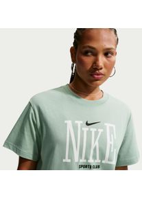 T-Shirt Nike Sportswear "W NSW CLSC BF OC INCONNECT TEE", Damen, Gr. XL, gr&uuml;n (steam), Obermaterial: 100% Baumwolle, Shirts T-Shirt, aus Baumwolle, f&uuml;r Erwachsene, in den Gr&ouml;&szlig;en XS bis XXL