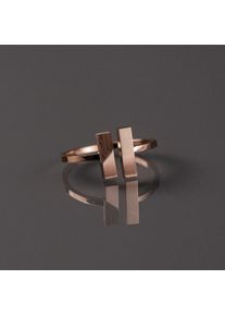 Holzkern Campania Ring Ros&eacute;guld och Valn&ouml;t
